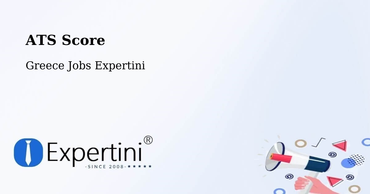 Resume ATS Score & Job Description Match Tool – Mália - Greece Jobs Expertini